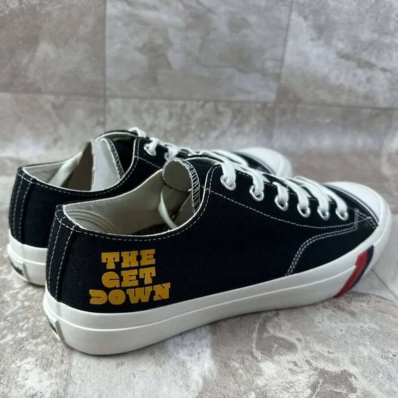 Pro Keds x THE GET DOWN (Netflix series) Black Graffiti 80s Shoe NEW - Picture 3 of 5